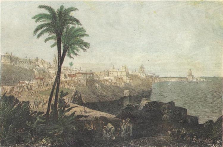 Henri Rousseau Algiers(General view) Engraving Spain oil painting art